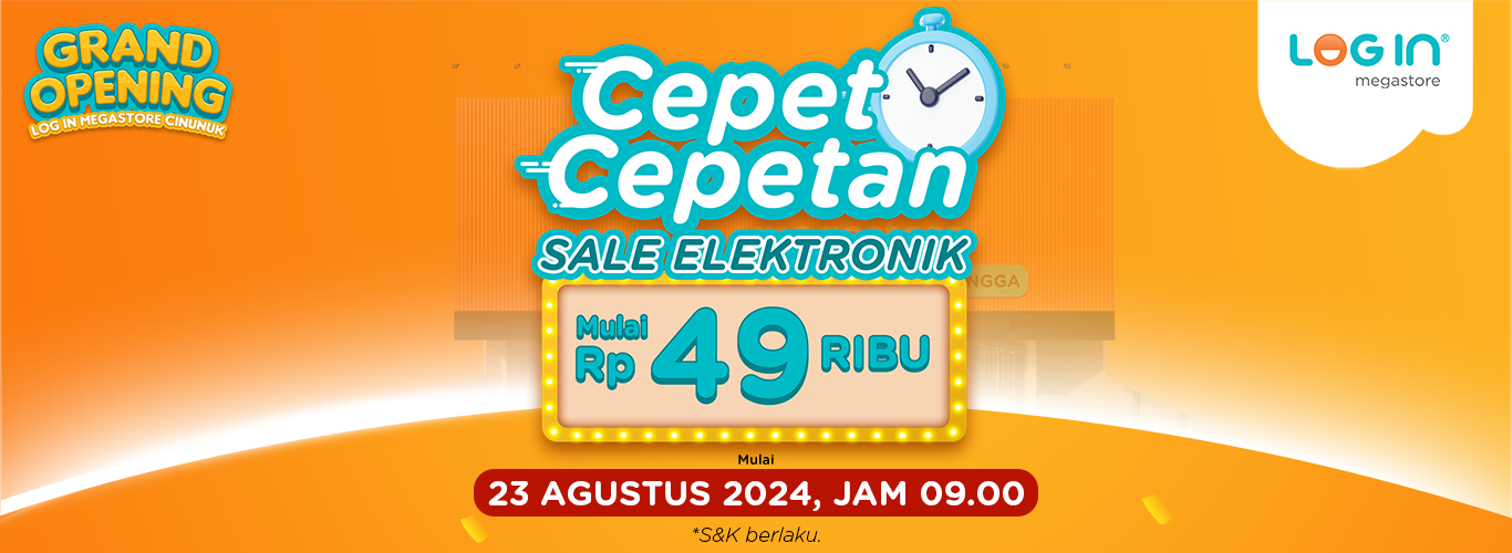 Promo Cepet Cepetan Sale - Login Megastore